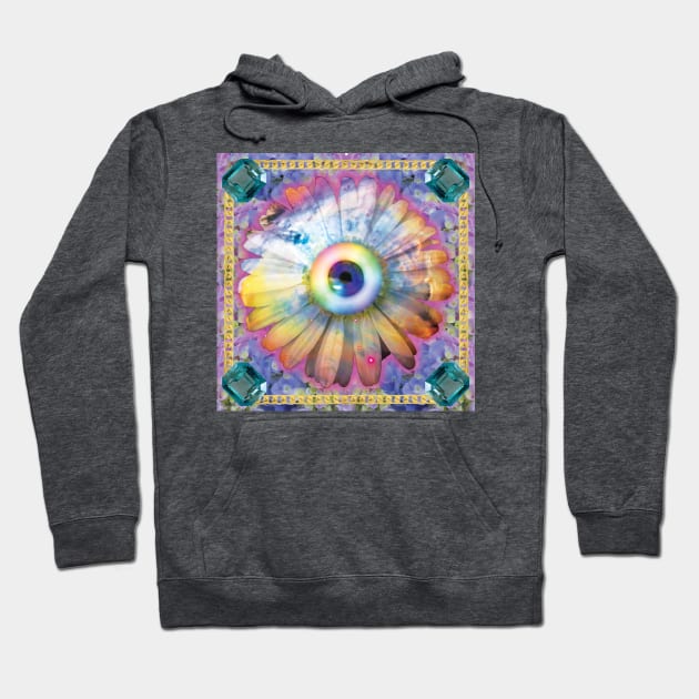 all seeing cosmic eye Hoodie by STORMYMADE